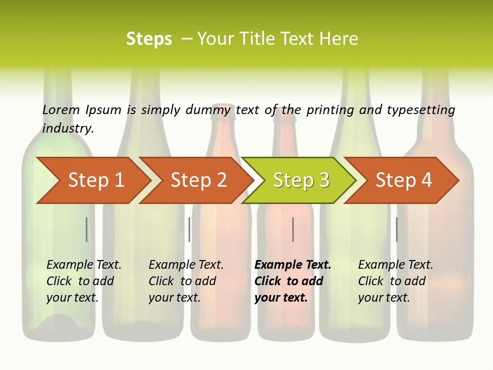 Glass White Background PowerPoint Template