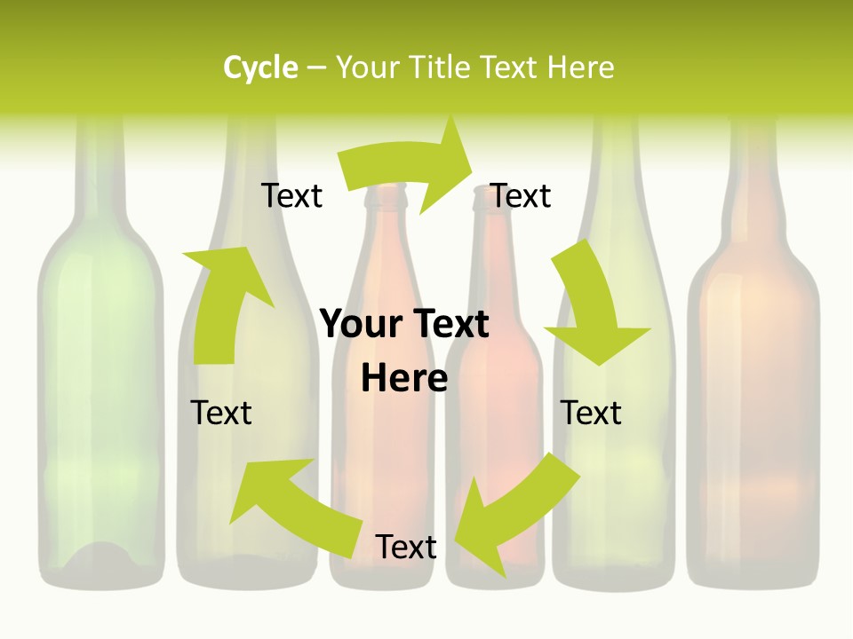 Glass White Background PowerPoint Template