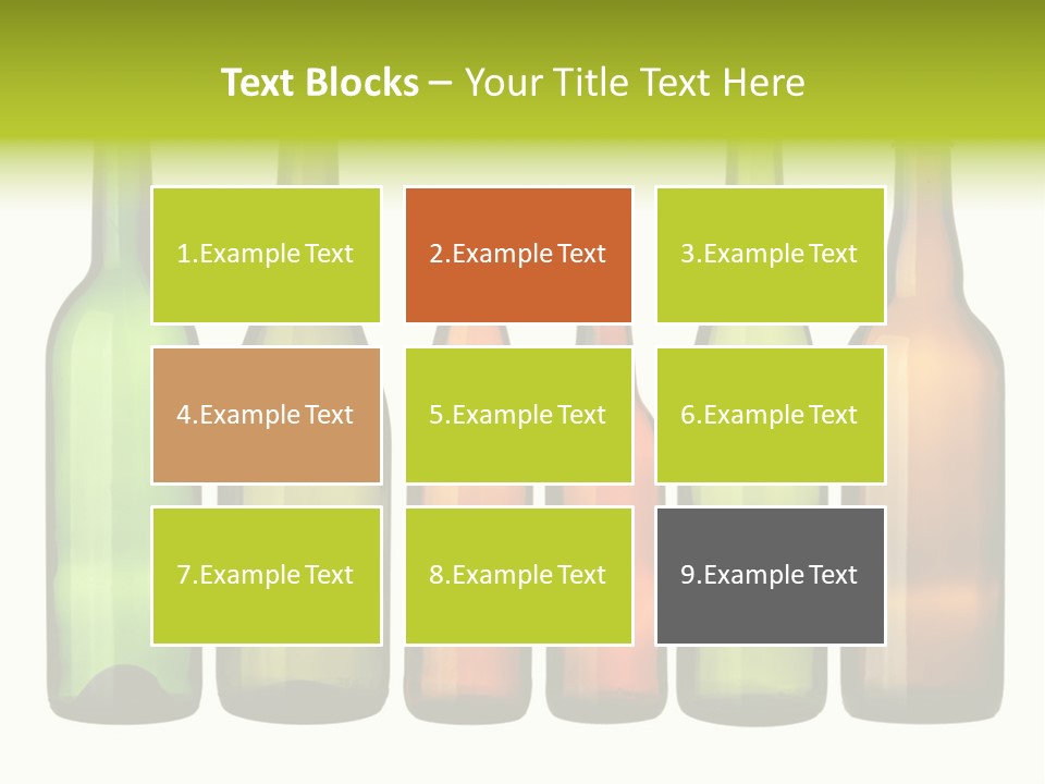 Glass White Background PowerPoint Template