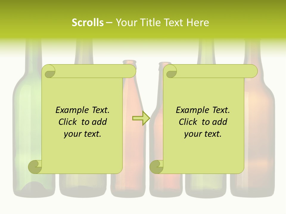 Glass White Background PowerPoint Template