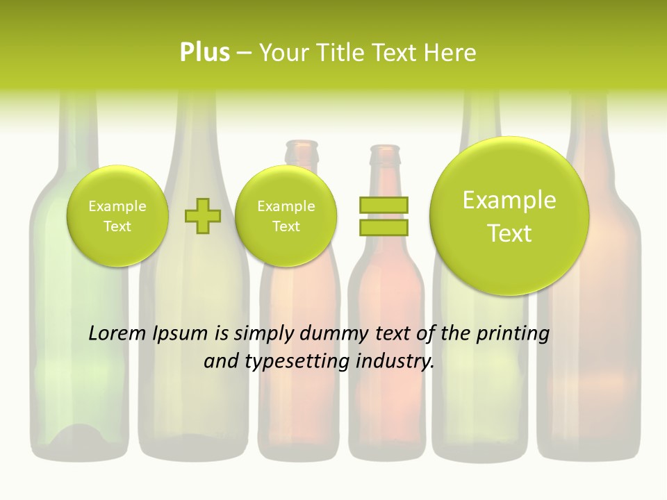 Glass White Background PowerPoint Template