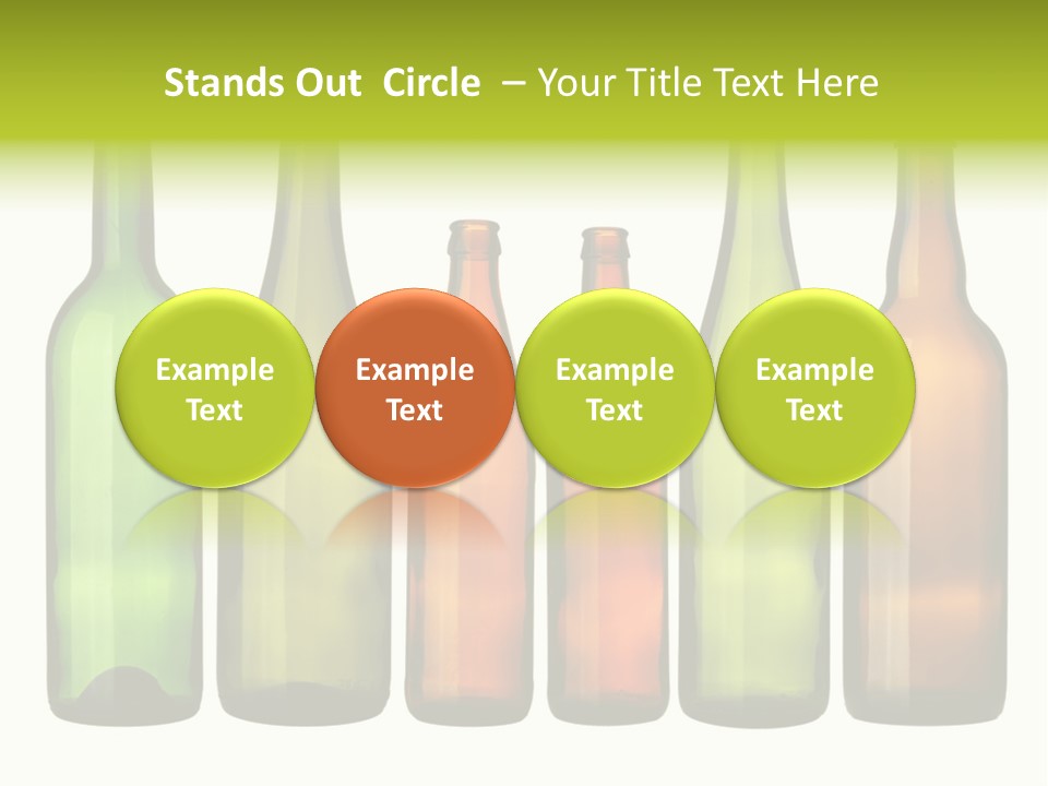 Glass White Background PowerPoint Template