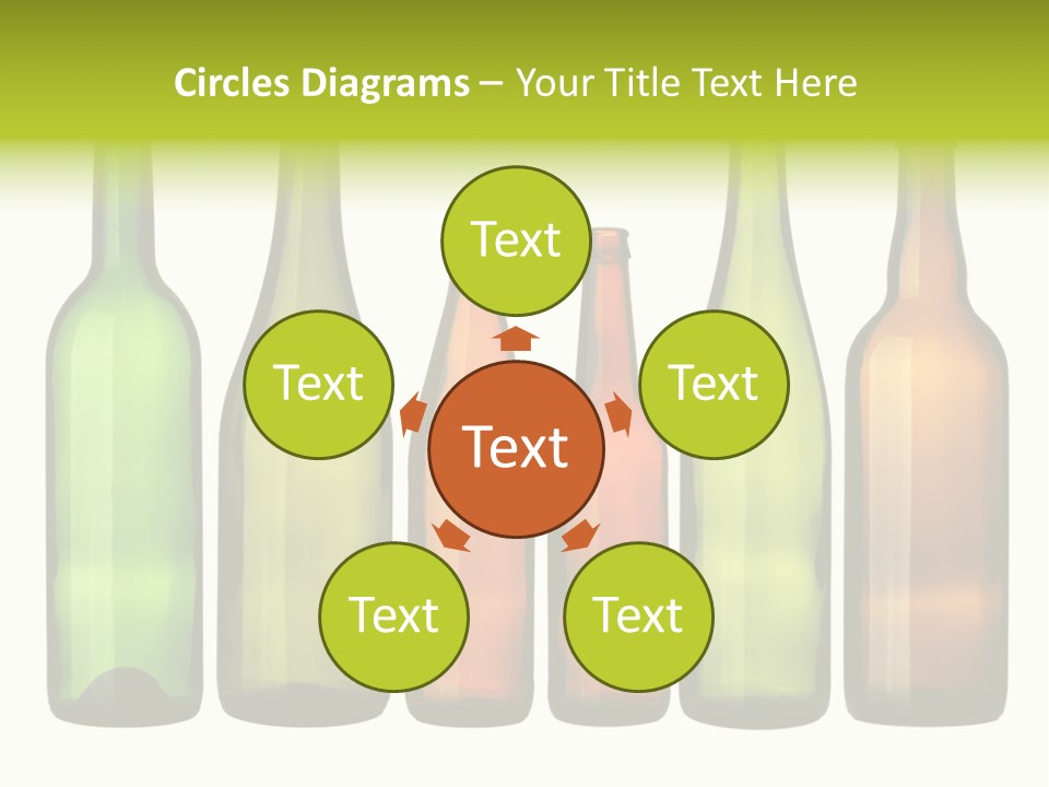 Glass White Background PowerPoint Template