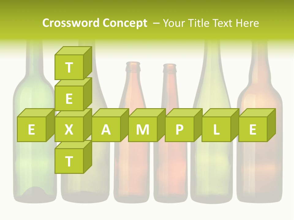 Glass White Background PowerPoint Template