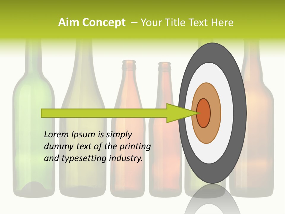 Glass White Background PowerPoint Template