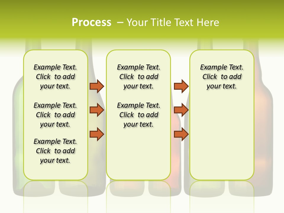 Glass White Background PowerPoint Template