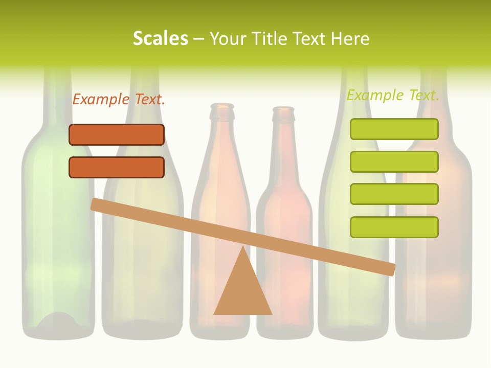 Glass White Background PowerPoint Template