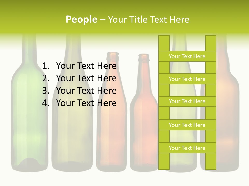 Glass White Background PowerPoint Template