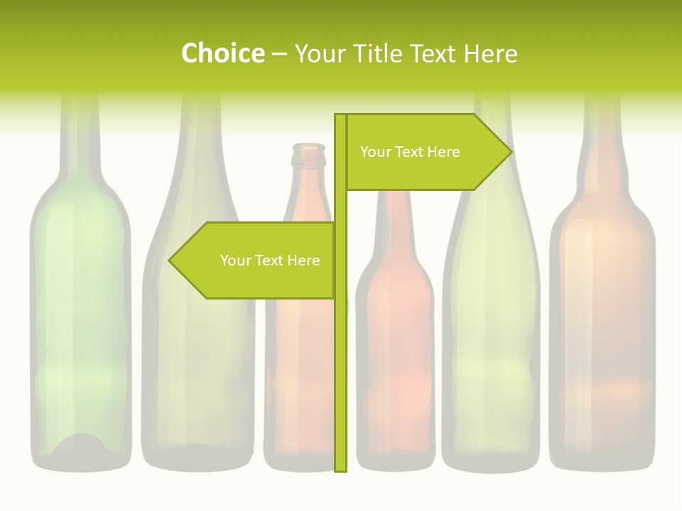 Glass White Background PowerPoint Template