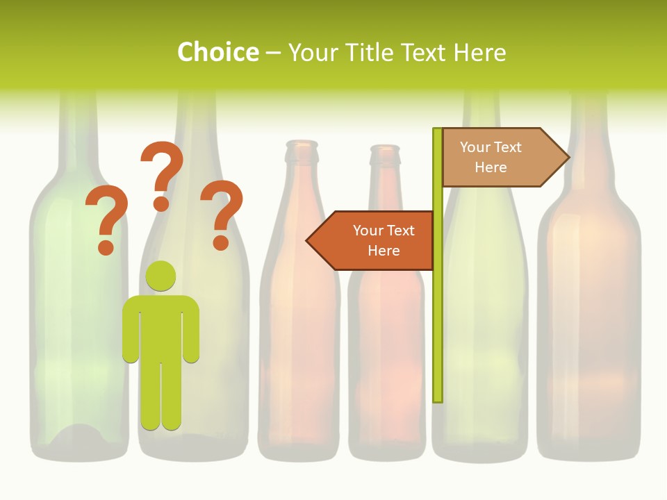 Glass White Background PowerPoint Template