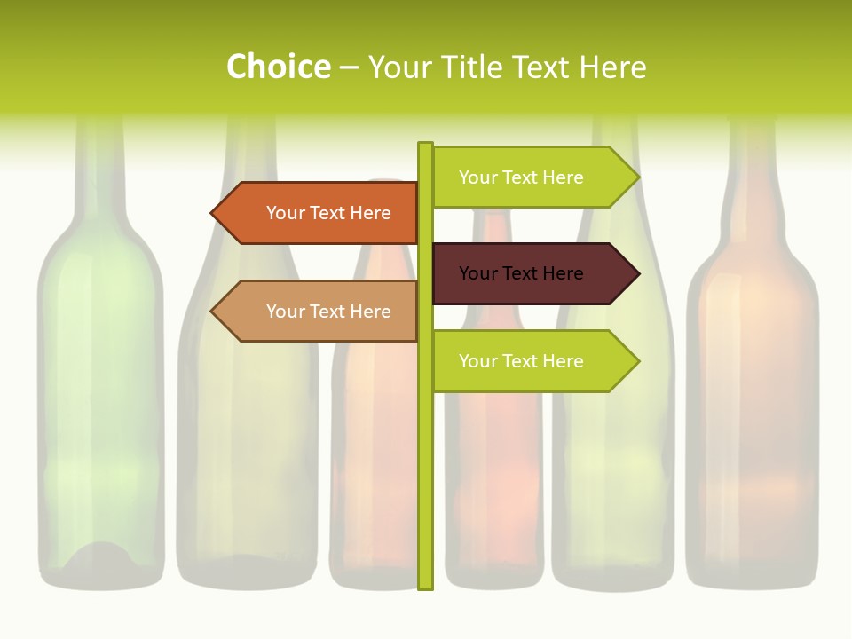 Glass White Background PowerPoint Template