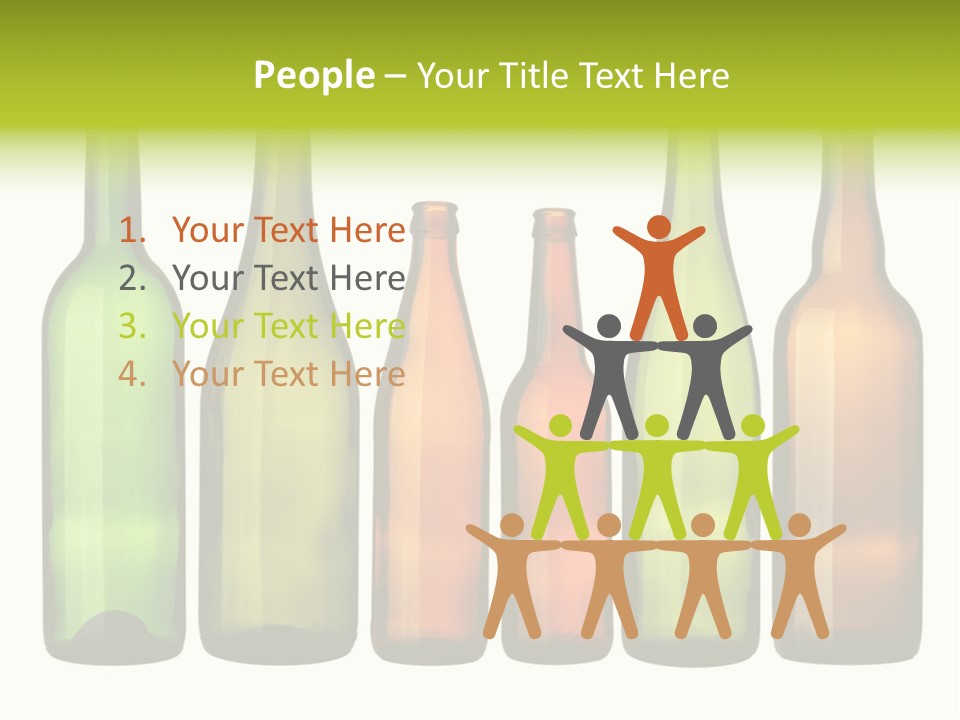 Glass White Background PowerPoint Template