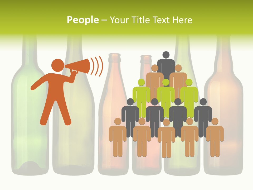 Glass White Background PowerPoint Template