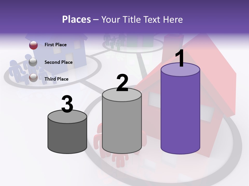 Dense Crowded Construction PowerPoint Template