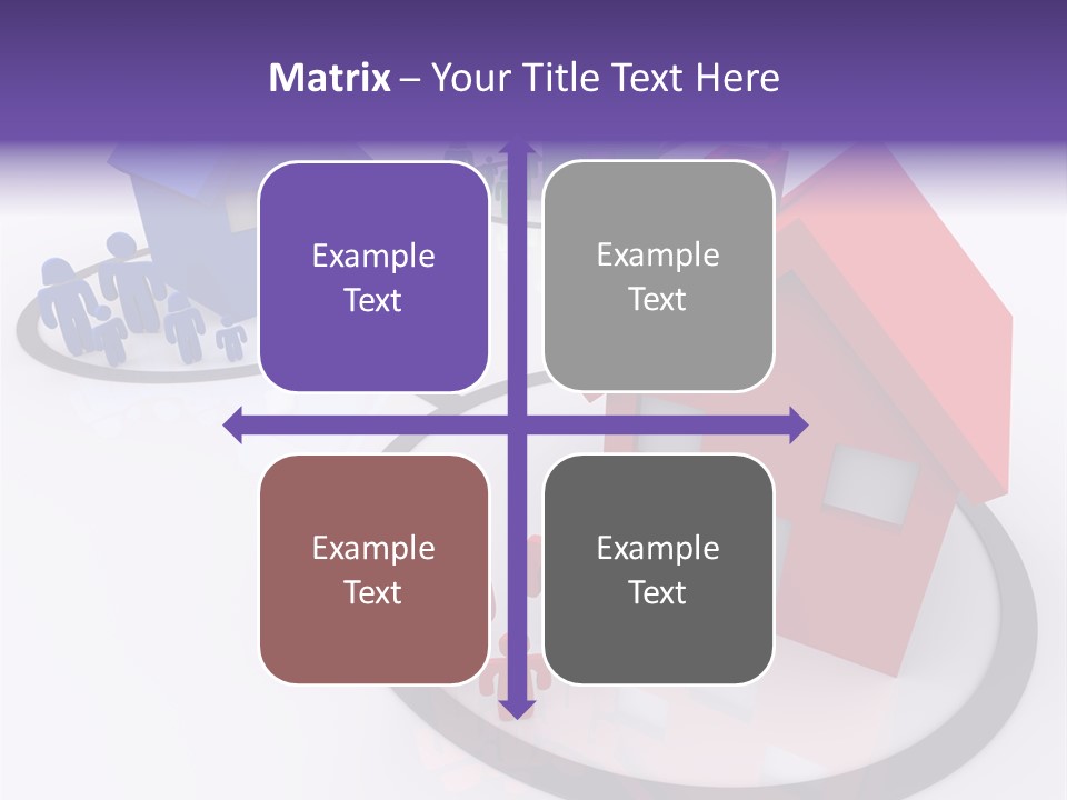 Dense Crowded Construction PowerPoint Template