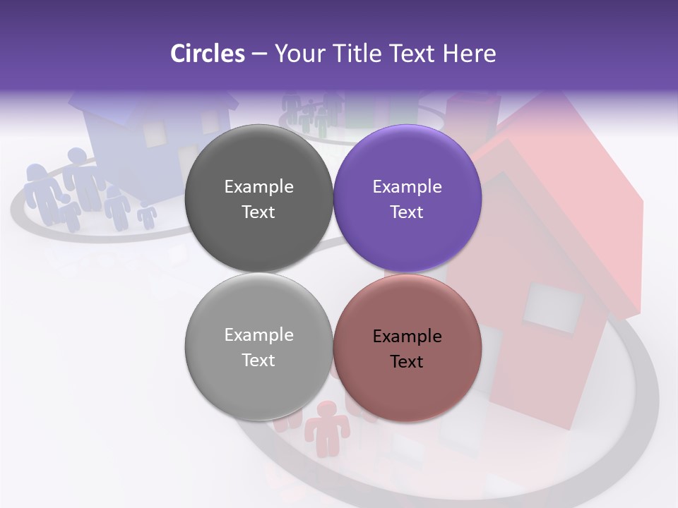 Dense Crowded Construction PowerPoint Template