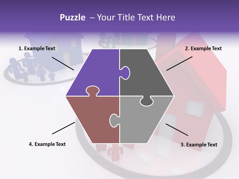 Dense Crowded Construction PowerPoint Template