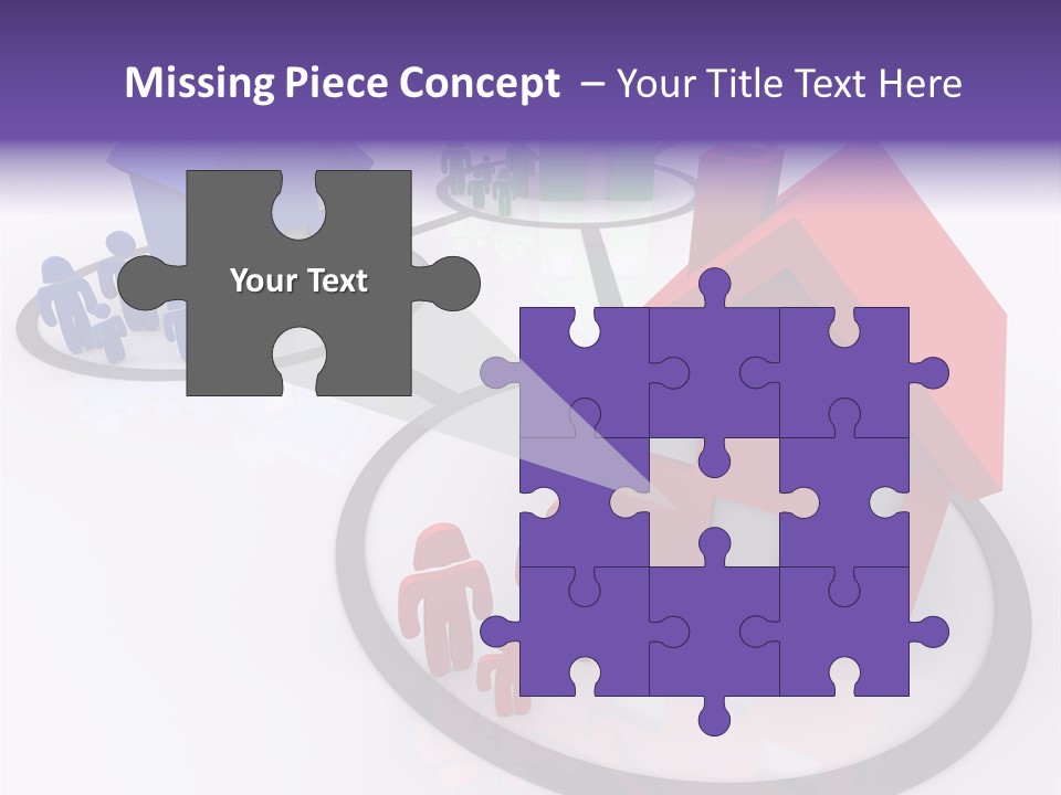 Dense Crowded Construction PowerPoint Template