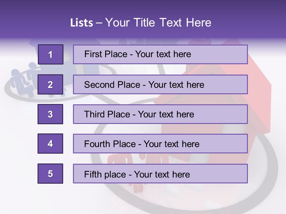 Dense Crowded Construction PowerPoint Template