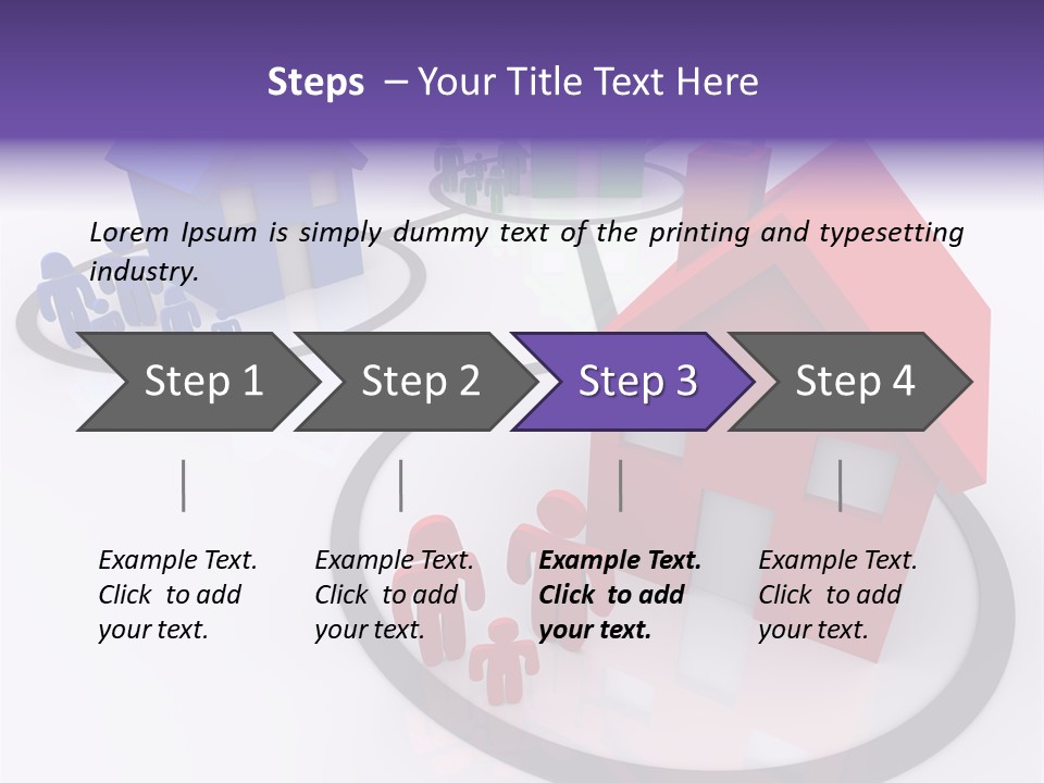 Dense Crowded Construction PowerPoint Template