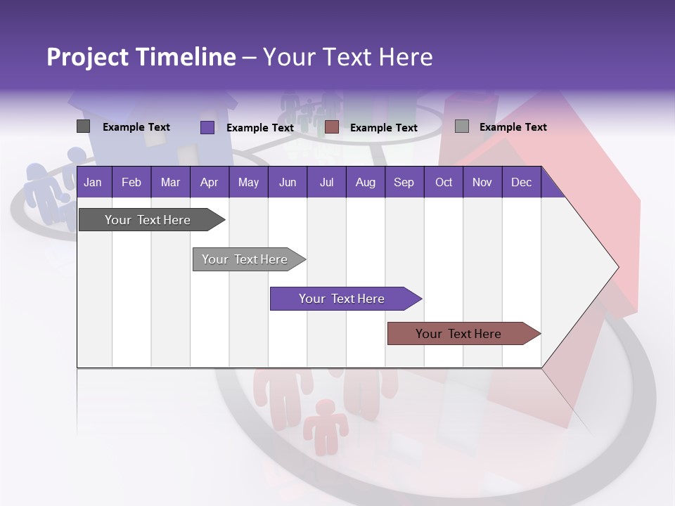 Dense Crowded Construction PowerPoint Template