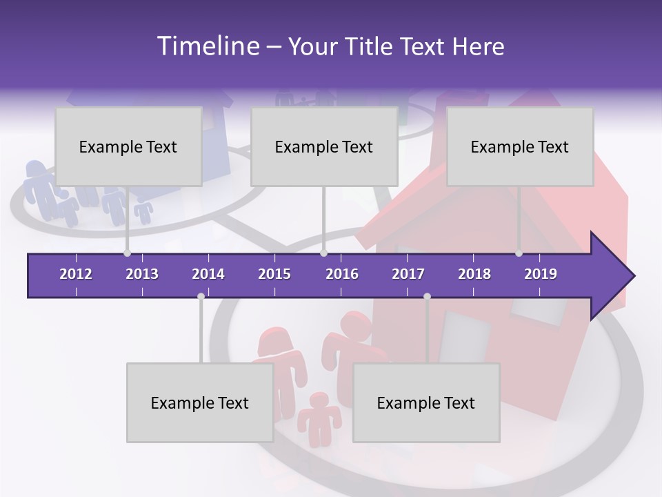 Dense Crowded Construction PowerPoint Template