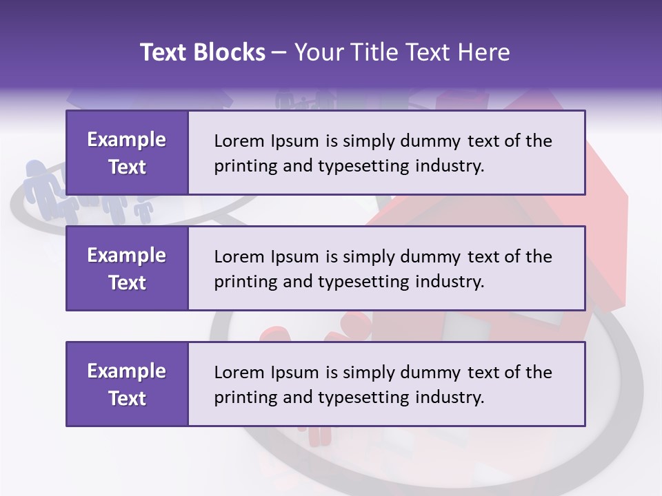 Dense Crowded Construction PowerPoint Template