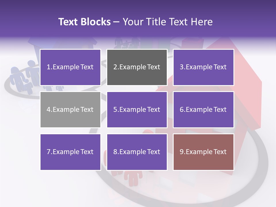 Dense Crowded Construction PowerPoint Template