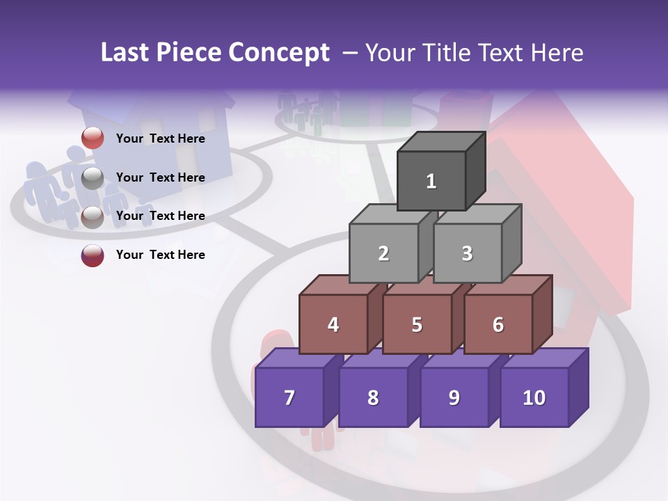 Dense Crowded Construction PowerPoint Template