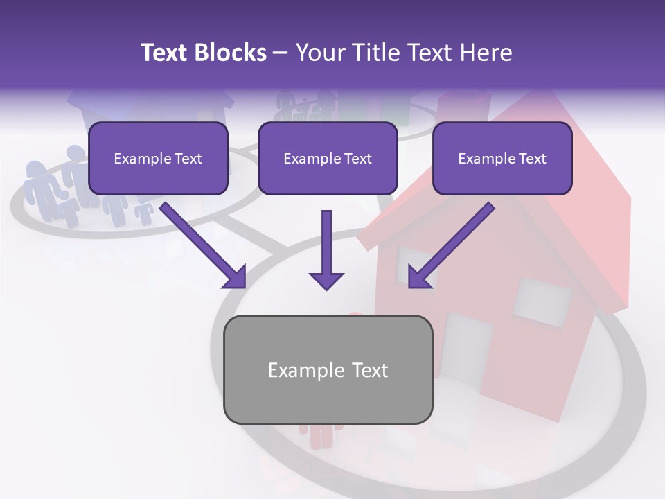 Dense Crowded Construction PowerPoint Template