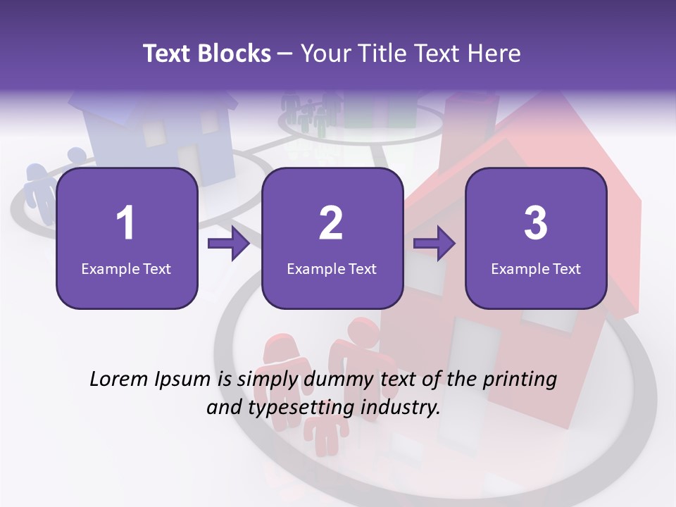 Dense Crowded Construction PowerPoint Template