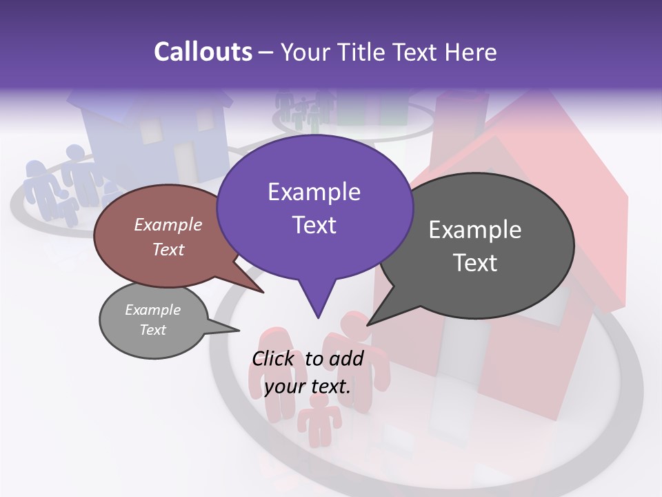 Dense Crowded Construction PowerPoint Template