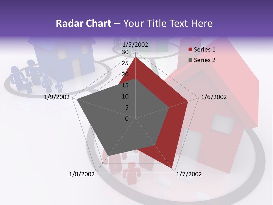 Dense Crowded Construction PowerPoint Template