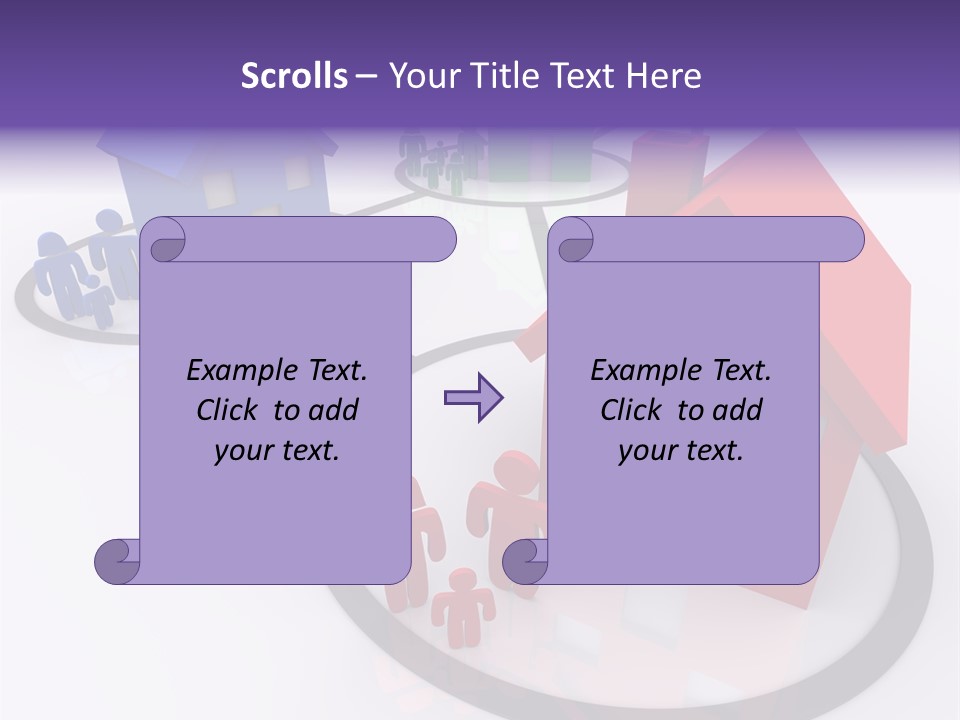 Dense Crowded Construction PowerPoint Template