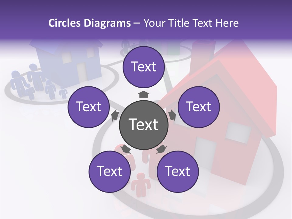 Dense Crowded Construction PowerPoint Template