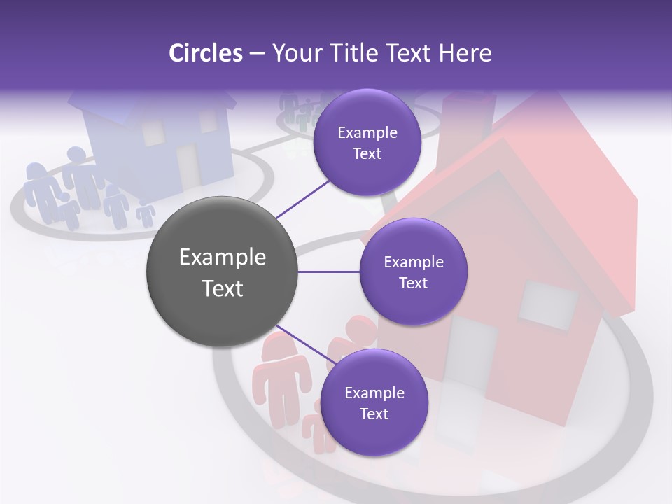 Dense Crowded Construction PowerPoint Template