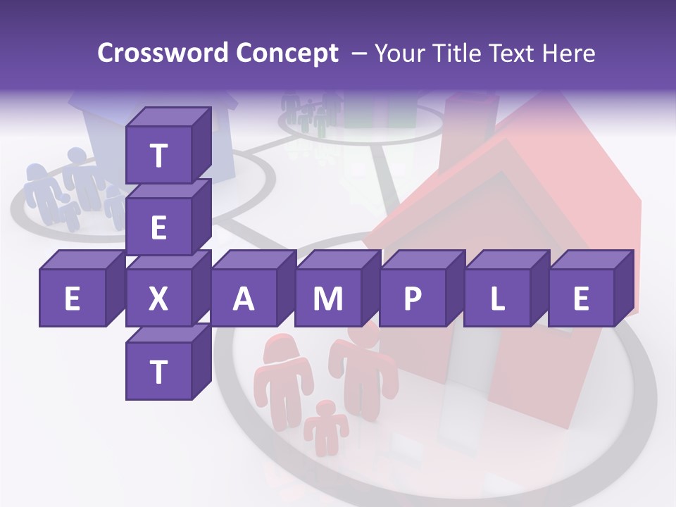 Dense Crowded Construction PowerPoint Template