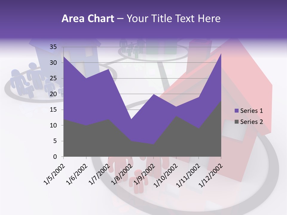 Dense Crowded Construction PowerPoint Template