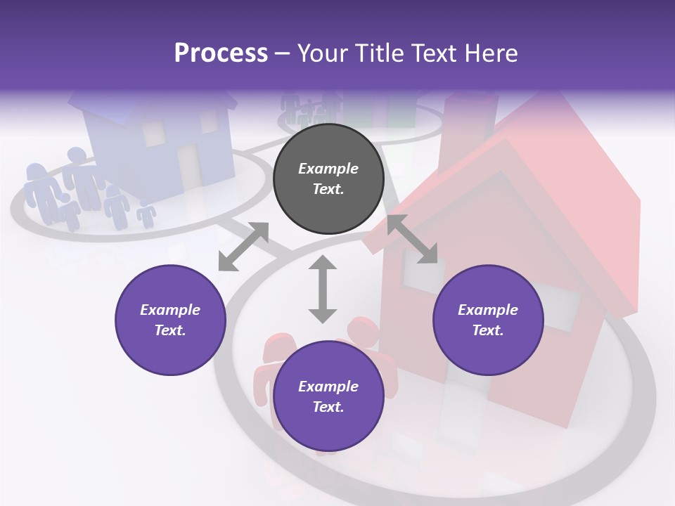 Dense Crowded Construction PowerPoint Template