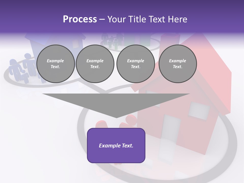 Dense Crowded Construction PowerPoint Template