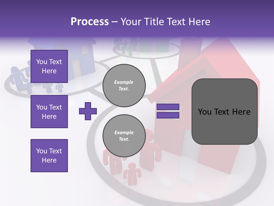 Dense Crowded Construction PowerPoint Template