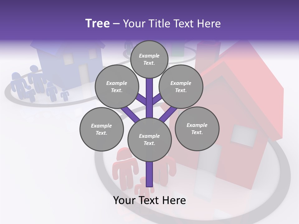 Dense Crowded Construction PowerPoint Template