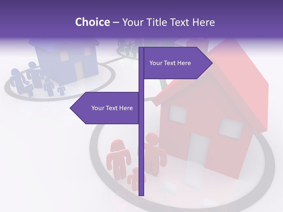 Dense Crowded Construction PowerPoint Template