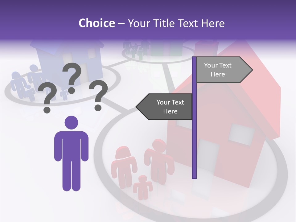 Dense Crowded Construction PowerPoint Template