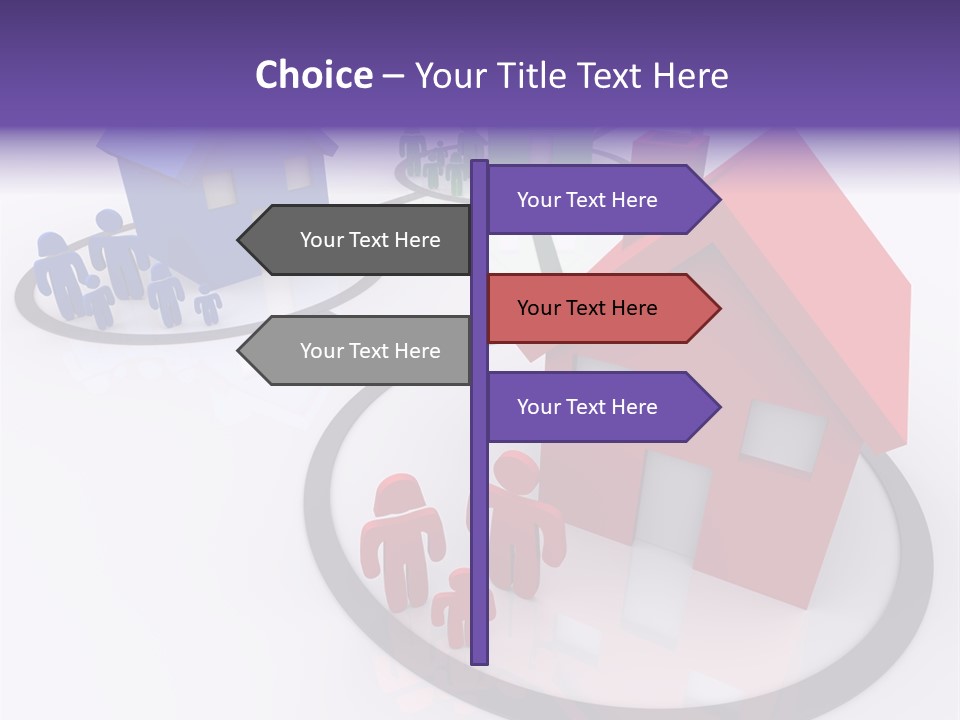 Dense Crowded Construction PowerPoint Template