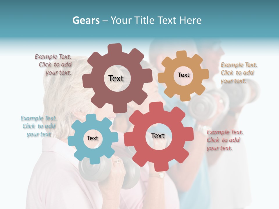 Mixed People Men PowerPoint Template