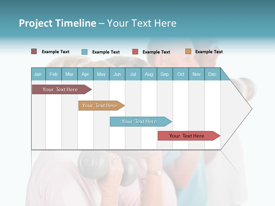 Mixed People Men PowerPoint Template