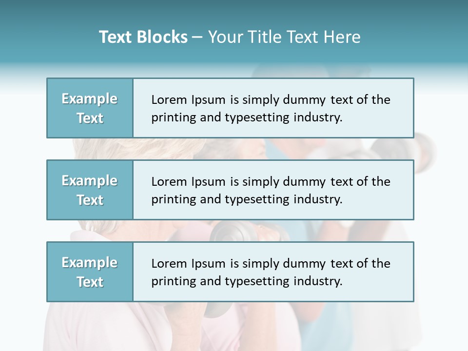 Mixed People Men PowerPoint Template
