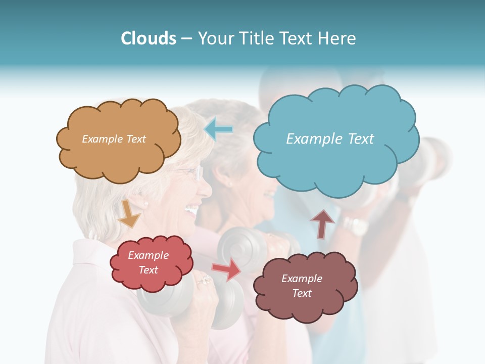 Mixed People Men PowerPoint Template