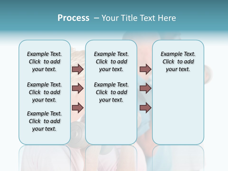 Mixed People Men PowerPoint Template